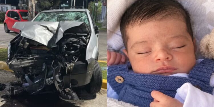 VIDEO: Así increparon al conductor tras el choque en Punta Lara en el que murió un bebé de 10 días