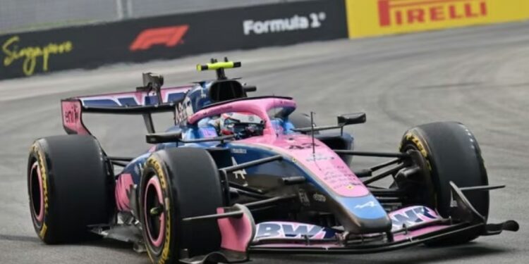 FÓRMULA 1: Colapinto abandonó en el GP de Singapur tras un problema mecánico