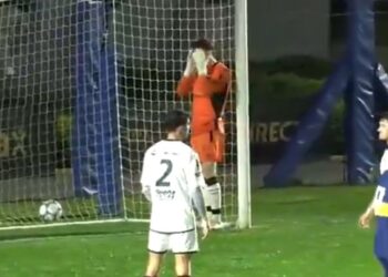 Video: el blooper con el que ganó Boca en Reserva