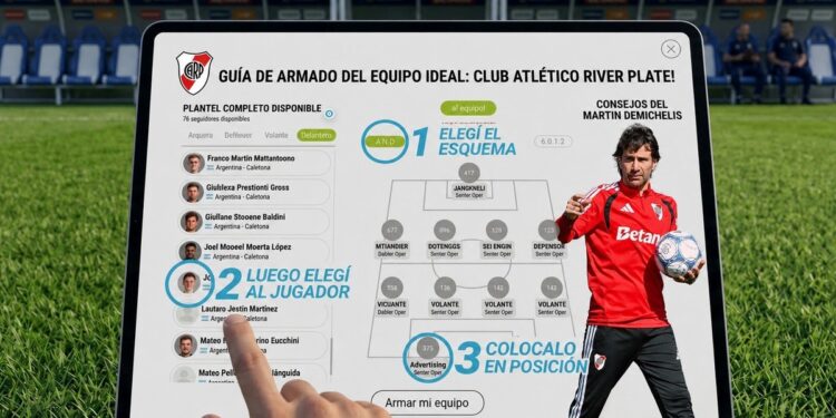 Armá tu 11 de River para recibir a Estudiantes RC por la fecha 12 del Clausura