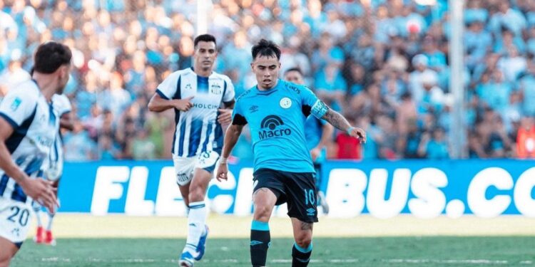 El ídolo de Belgrano que jugó el clásico ante Talleres fracturado