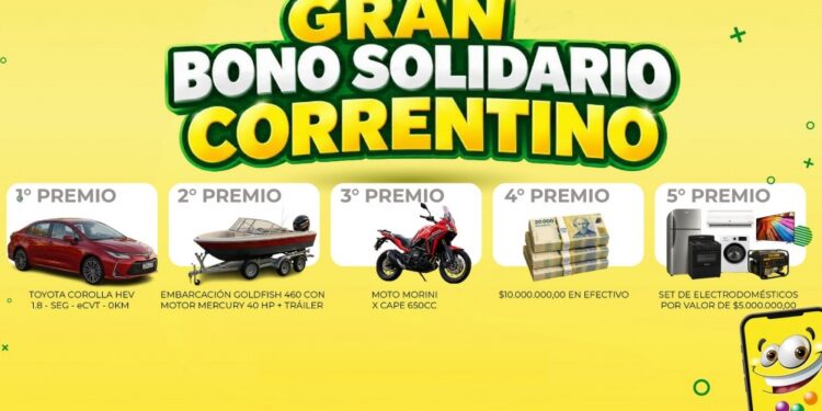 CORRIENTES: Lotería Correntina lanza bono solidario para acompañar a instituciones provinciales