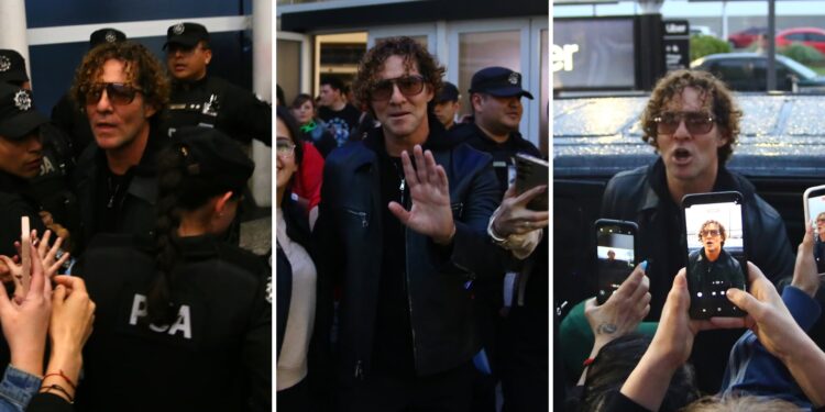 Así fue la llegada de David Bisbal a la Argentina: banderas, globos y un reencuentro único con sus fans