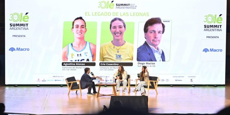 Sofi Martínez y Las Leonas, unidas por los grandes sueños en el Olé Summit 2026