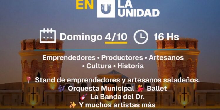 ESTE FIN DE SEMANA: Saladas llega a La Unidad con emprendedores, artistas y el lanzamiento de la Fiesta de la Miel