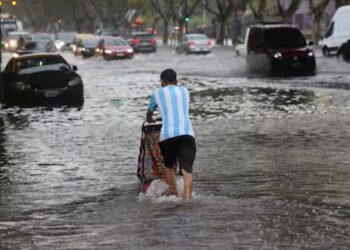CLIMA: Temporal en el AMBA: fuertes tormentas, inundaciones y caída de granizo