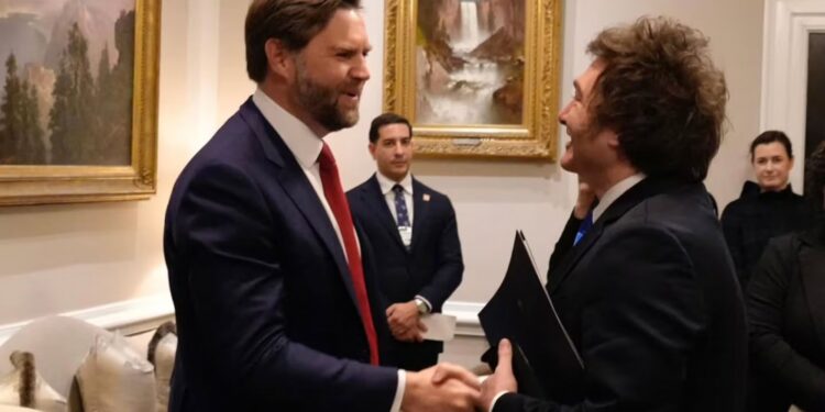 REUNIÓN CON MILEI: El vicepresidente de Estados Unidos visitará la Argentina en noviembre