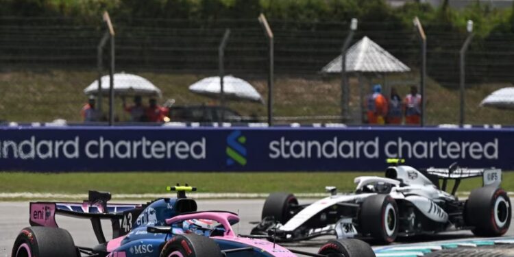 FÓRMULA 1: Franco Colapinto fue 13º en el Gran Premio de Bahréin en Malasia