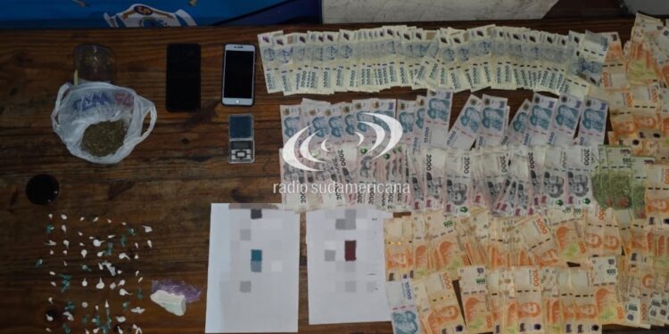BARRIO PONCE: Secuestraron cocaína y más de un millón de pesos en un allanamiento