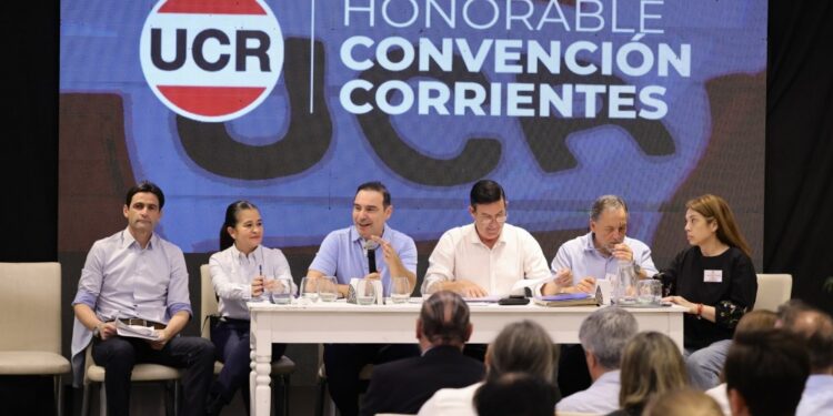TRAS LA CONVENCIÓN RADICAL: UCR Corrientes: «Gustavo Valdés se ganó el derecho a ser reelecto»