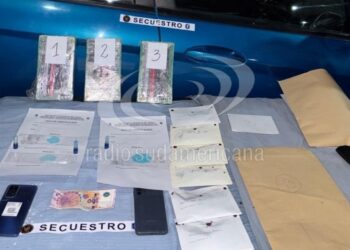 RUTA NACIONAL 11: En Chaco, detuvieron a dos jóvenes con más de tres kilos de cocaína