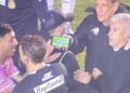 CELUVAR EN EL FÚTBOL ARGENTINO : Cobró un penal inexistente, se lo mostraron en el teléfono y se rectificó