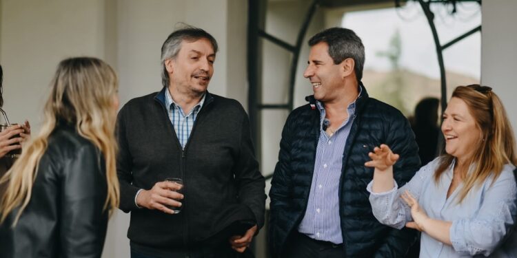 Sergio Uñac y Máximo Kirchner en San Juan: críticas a Milei, mensajes internos y charlas para buscar alternativas si se caen las PASO