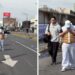 SÓLO EN ARGENTINA: Viral: peregrino caminó hasta Luján con un chaleco lleno de cerveza