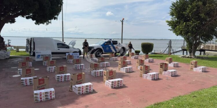 contrabando en Corrientes: Incautaron 12.000 atados de cigarrillos sobre Ruta Nacional 12