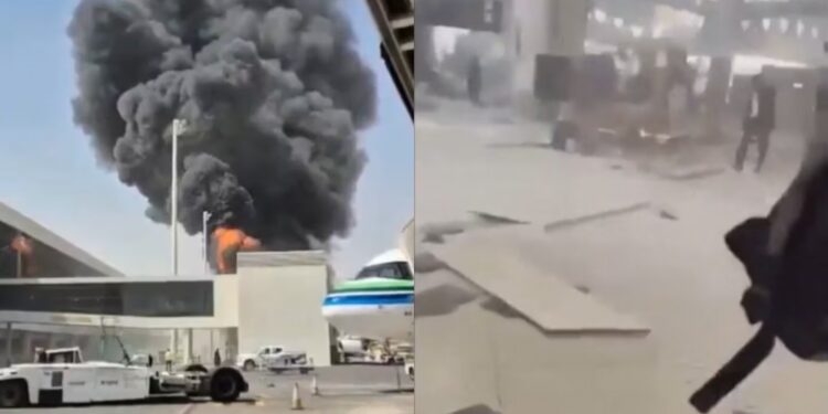 IMPACTANTE: Volvieron a atacar el aeropuerto de Arabia Saudita: hay un muerto y varios heridos