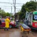 GOBERNADOR CONTTE Y LAVALLE: Corrientes: una moto quedó debajo de un auto tras choque con un auto