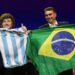 ELECCIONES EN BRASIL: Milei sigue con optimismo la elección en Brasil y respaldó a Bolsonaro en redes