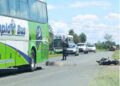 TRÁGICO SINIESTRO: Una motociclista murió tras ser atropellada por un colectivo en la Ruta 5
