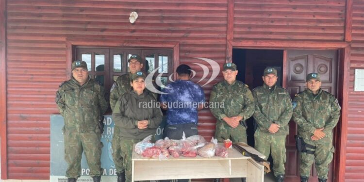 OPERATIVO: Allanaron un «delivery» de carne vinculada al abigeato en Santa Rosa
