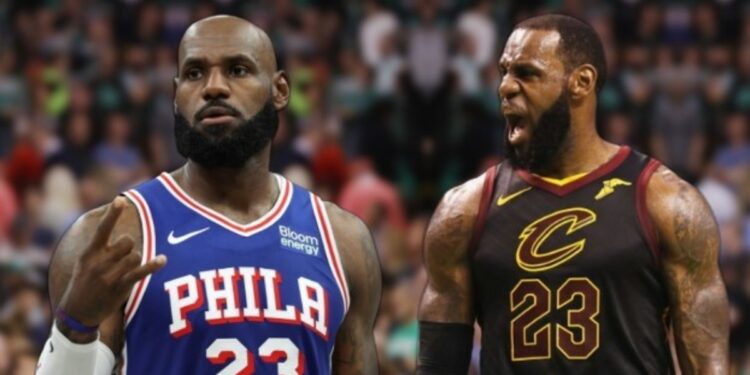 LeBron James, entre su nuevo hogar y su viejo amor: debuta en Philadelphia ante Cleveland