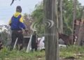 BARRIO LOMAS DEL MIRADOR: Feroz enfrentamiento con armas de fuego y piedras entre vecinos