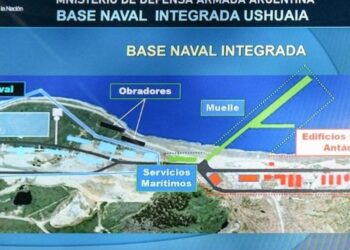 El Gobierno autorizó la licitación  para construir el muelle de la base militar en Ushuaia