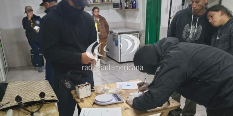 GOLPE AL NARCOMENUDEO: Sauce: desmantelaron cuatro kioscos de droga en allanamientos