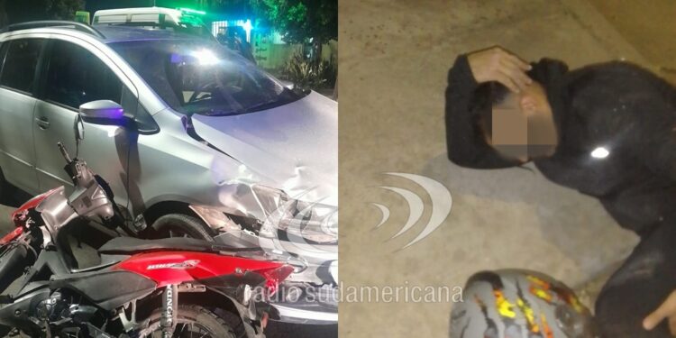 CORRIENTES CAPITAL: Tras fuerte persecución atraparon a motochorro y recuperaron un iPhone 16