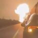 Pipa se incendia y explota en carretera Zaragoza-González: cierran circulación en Tamaulipas