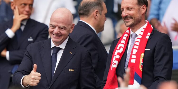 Noruega denunció a Gianni Infantino por abuso de poder en la FIFA