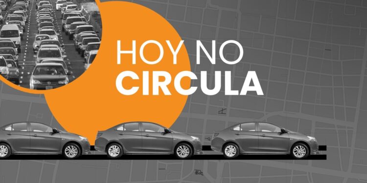 Qué autos descansan por el Hoy No Circula de este 5 de octubre en el Valle de México y de Toluca