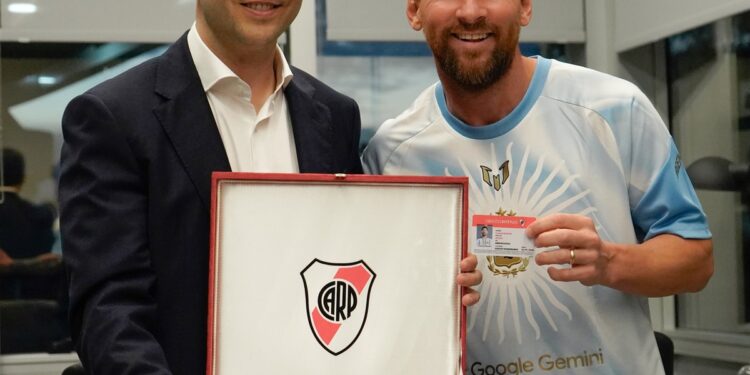 Messi, socio honorario de River: la curiosidad que hizo estallar a las redes