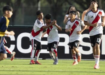 Gran goleada de River a Boca en un torneo juvenil internacional