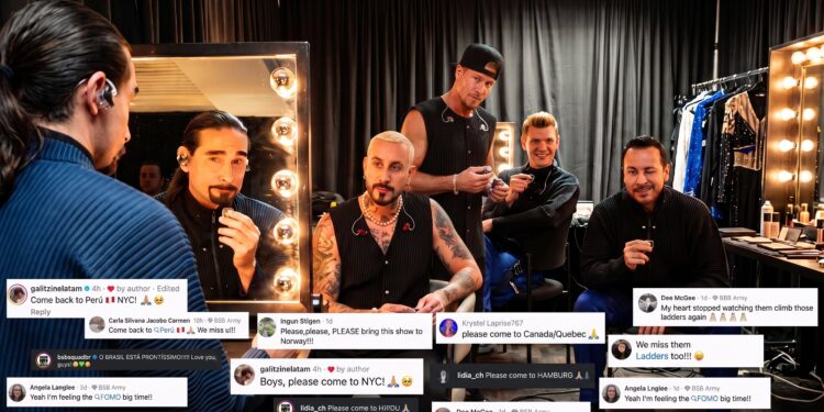¿Backstreet Boys viene a Perú? La respuesta de la banda que ilusiona a sus fans en Latinoamérica: “We’re listening”