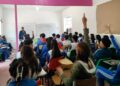 Alumnos de preparatoria en Tepotzotlán estudian en espacios de una iglesia por falta de plantel: denuncian hacinamiento