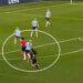 Video: una referí chocó con una jugadora del City y anuló un gol del Real Madrid