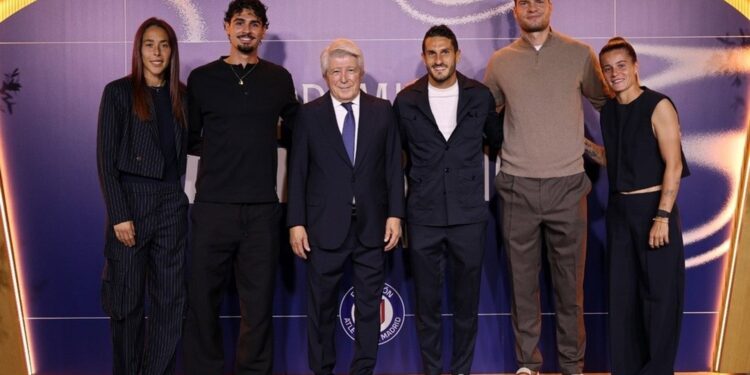 La Fundación Atlético de Madrid celebra la gala de los I Premios ADN Rojiblanco