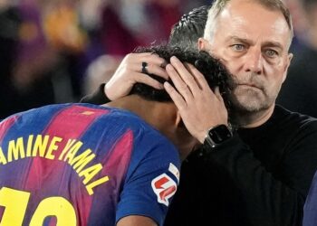 Hansi Flick: «Lamine Yamal será el mejor jugador del mundo, si no lo es ya»