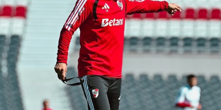 La buena noticia que recibió Ponzio en el entrenamiento de este domingo en el Monumental