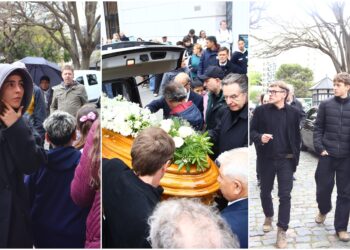 Profundo dolor en el último adiós a Piero: familiares y amigos lo despidieron en el Cementerio de la Recoleta