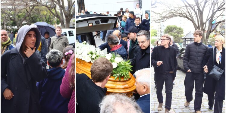 Profundo dolor en el último adiós a Piero: familiares y amigos lo despidieron en el Cementerio de la Recoleta