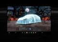 Tesla en modo Halloween: parpadean las luces del auto y emite sonidos de terror cuando alguien se acerca
