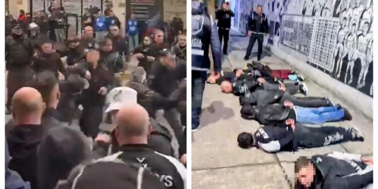 Video: explotó la violencia en All Boys por un deudor alimentario