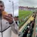 André-Pierre Gignac, de La Boca a Varela: vio el triunfo de Defensa ante San Lorenzo en el Tomaghello