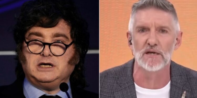 Milei insultó a Luis Novaresio tras el triunfo de Bolsonaro contra Lula en la primera vuelta de Brasil: le dijo «Mierdanecio»