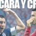 La tapa de un diario de España que contrasta el final de Messi con Argentina y el de Cristiano con Portugal
