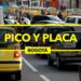 Pico y Placa Bogotá: evita multas este martes