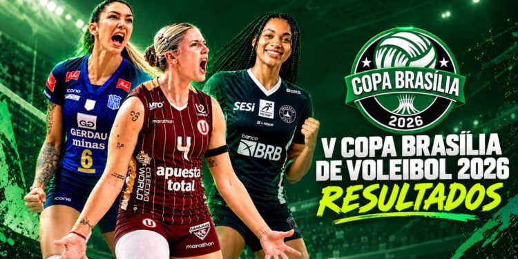Resultados de la Copa Brasilia de vóley 2026 HOY: así van los partidos con participación de Universitario