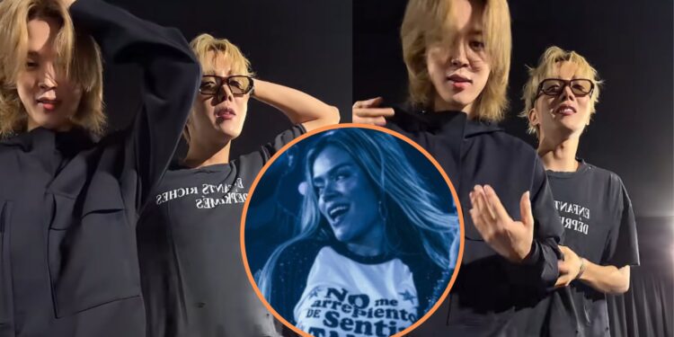 ⁠BTS sacó los prohibidos y bailaron al ritmo de ‘Bby Wow’ de Karol G: así fue el momento que se hizo viral